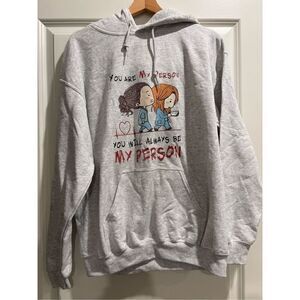 You Are My Person Hoodie size Medium